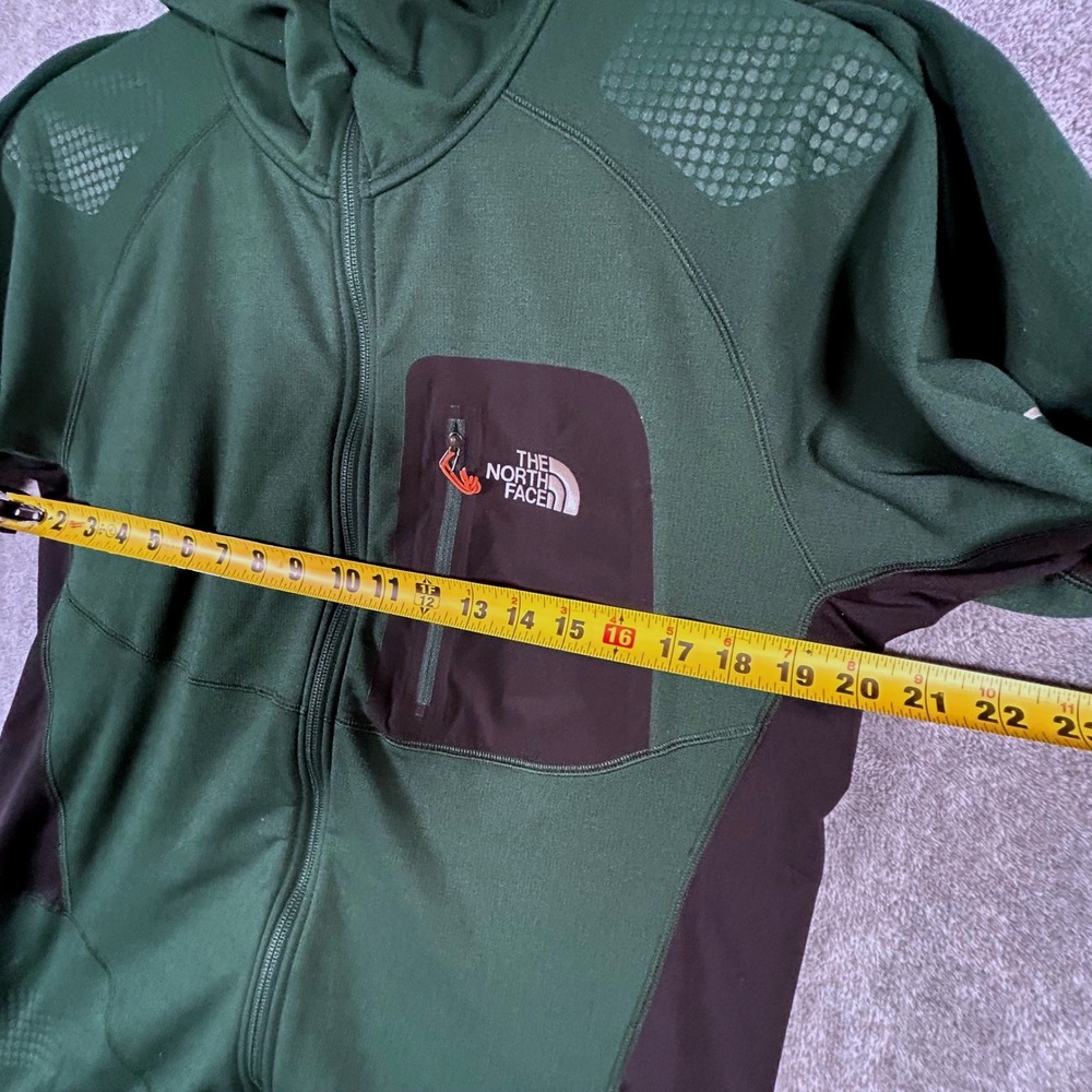 The North Face Summit Series Radish Mid Layer Jacket Mens Large Green Full Zip - Picture 12 of 16